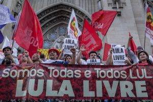 Read more about the article 1º de maio em defesa dos direitos, da democracia e de Lula Livre!
