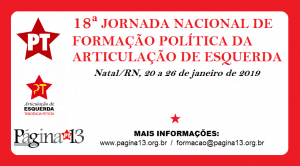 Read more about the article 18ª Jornada Nacional de Formação Política da AE: inscrições abertas!