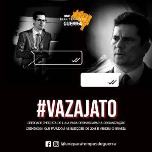 Read more about the article #Vazajato: Lula livre para desmascarar a organização criminosa que fraudou as eleições de 2018 e vendeu o Brasil!