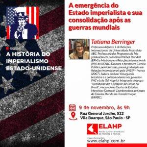 Read more about the article ELAHP – “EUA: A emergência do estado imperialista e sua consolidação após as guerras mundiais”