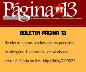 Read more about the article Receba o Boletim Página 13
